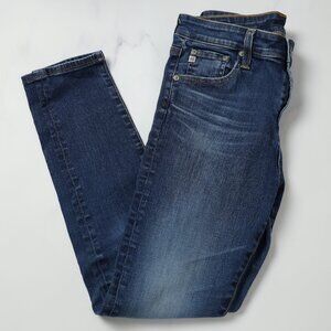 AG Farrah Skinny Ankle - High Rise - DK Blue